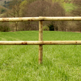 Halbriegelzaun