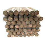 Sprungstange Hindernisstange Holz - Dunkel Imprägniert